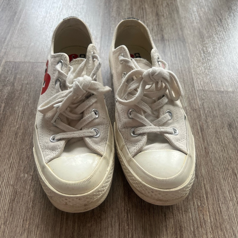 Commes des Garçons PLAY x converse hidden heart - Picture 2 of 9